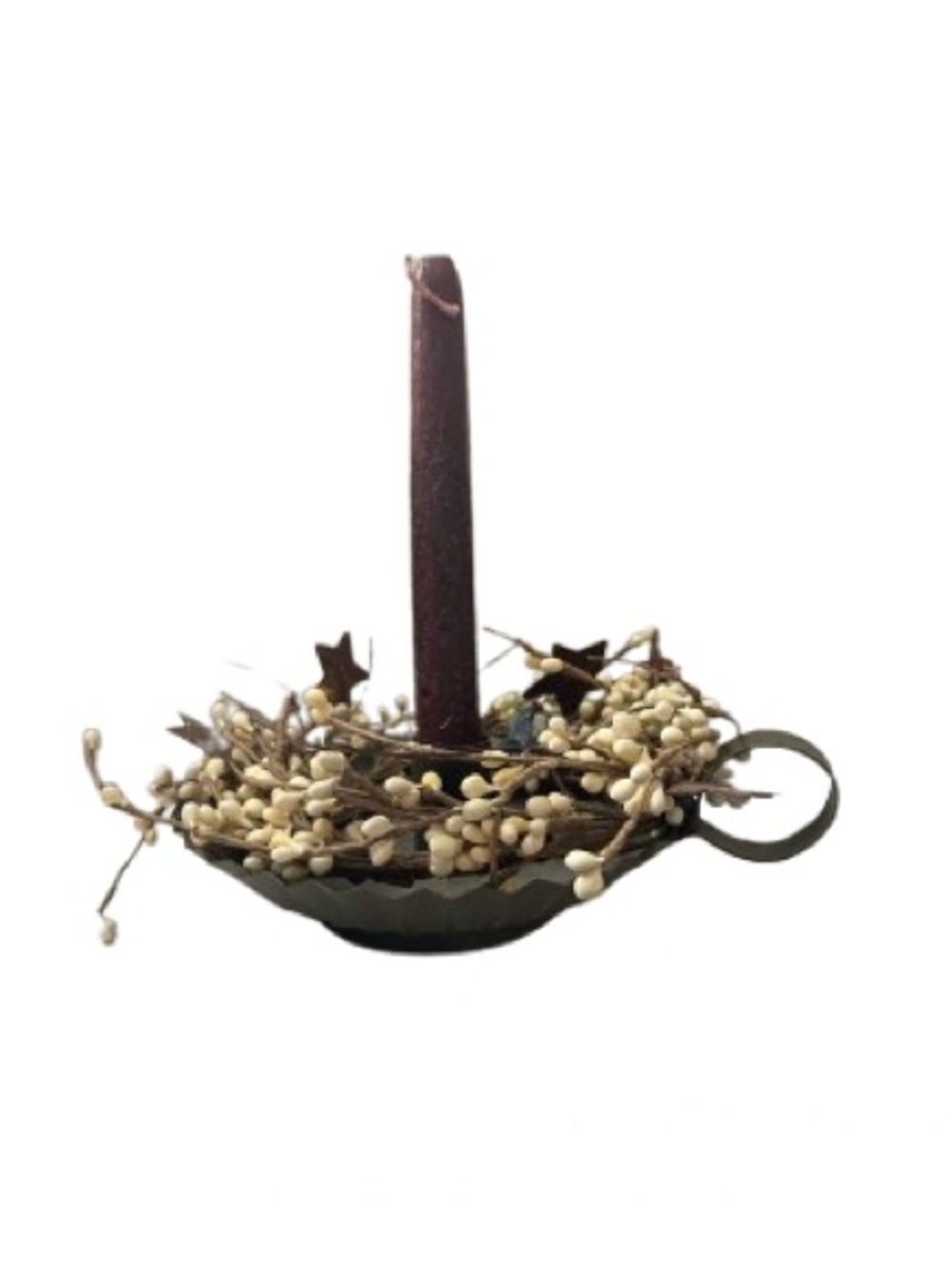 Primitive Farmhouse Candle Centerpiece